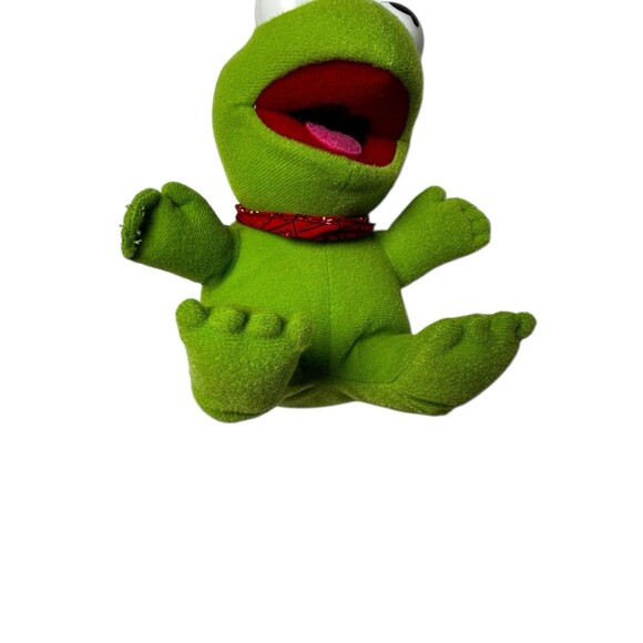 Vintage Muppets Kermit The Frog 1987 Baby Kermit Plush By Henson Associates Inc. - Picture 7 of 7